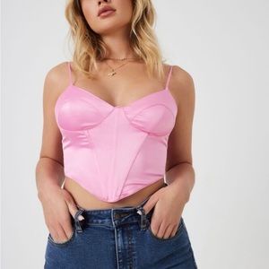 Garage pink bustier